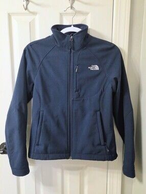North Face Womens Navy Shell Jacket Small